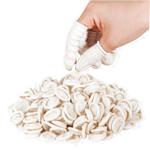 tifanso Finger Cots Finger Protectors, Medium Finger Gloves Disposable, Finger Covers Protection for Finger Tips, Finger Sleeve Thumb Protector Fingertip Protector Thumb Cover(Approx.210 PCS)