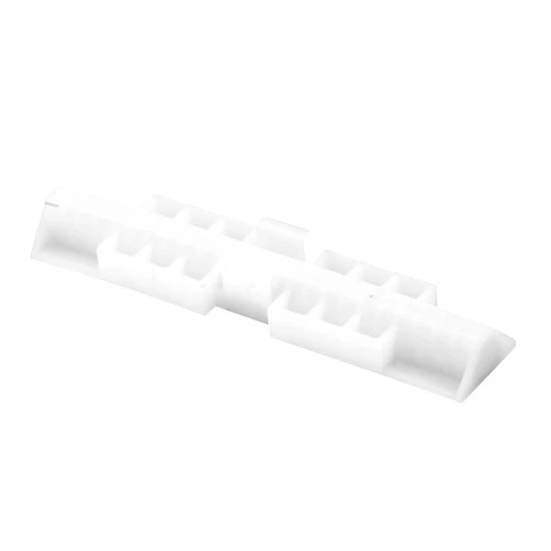 Prime-Line MP6539 Bi-Fold Door Slide Guide, Nylon Construction, White (2 Pack)