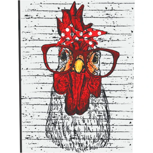 Anastasia Cunningham Wide Ruled Composition Notebook: Cute Glasses Chick | Great for Home, School, Work or College: Guess What Chicken Butt | Lined Journal for Kids Teens Students Adults | 7.44
