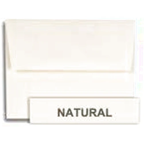 2pBasics Cougar Opaque - Announcement Envelopes - NATURAL - A6 Envelopes - 250 PK