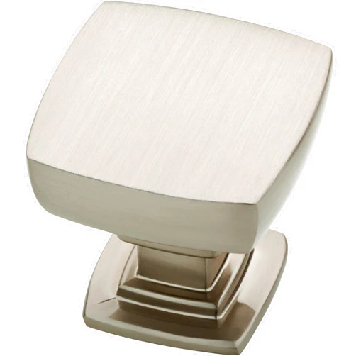 Franklin Brass Webber (10-Pack) Cabinet Knobs Brushed Nickel Hardware for Kitchen, Drawer Pulls, Dressers, Closet Door 1-1/8' P29542K-SN-B