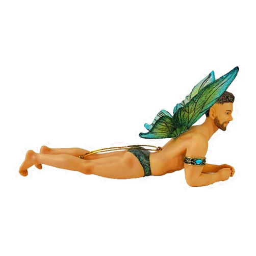 December Diamonds Lae Male Fairy Ornament 5555124 New