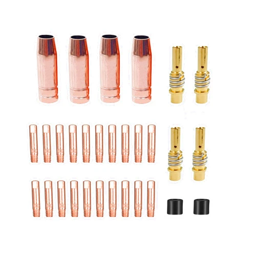 TimelyDu Mig 30-Pack MB15 15AK welding Gun Accessory Kit ;Welding contact Tips 0.035