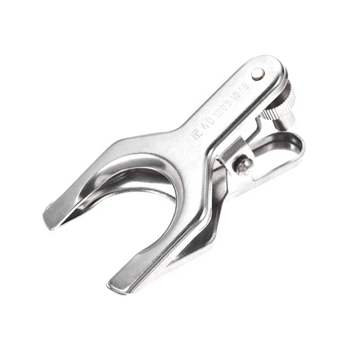 uxcell Joint Clip Lab Clamp Round Mounting Clips for 34mm Glass Ground Joints Laboratory Connector Stainless Steel