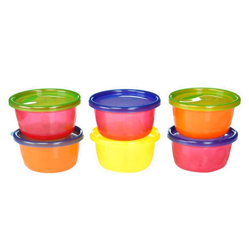 TOMY INTERNATIONAL I BOWL TAKE & TOSS 8OZ W/LID 6PK