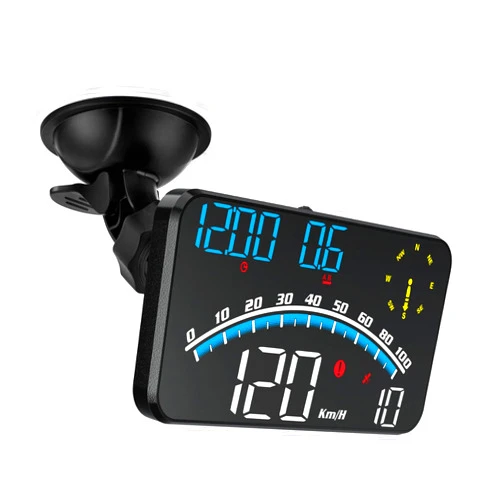 wiiyii Digital GPS Speedometer, HUD Head Up Display for Car, Upgraded 5.5