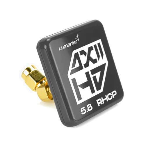 Lumenier AXII Patch HD 5.8GHz Antenna - RHCP - 1.2 - Gray