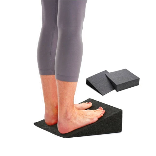 OPTP Slant (Pair) - Foam Wedge Incline Slant Boards - Stretching Equipment for Calf and Ankle Rehabilitation - Foot Wedges for Exercise, Achilles Tendonitis, Plantar Fasciitis, and Shin Splints