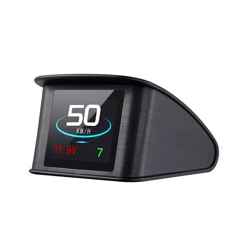 Lttrbx. T600 Universal Car HUD Head Up Display Digital GPS Speedometer with Speedup Test Brake Test Overspeed Alarm TFT LCD Display for All Vehicle