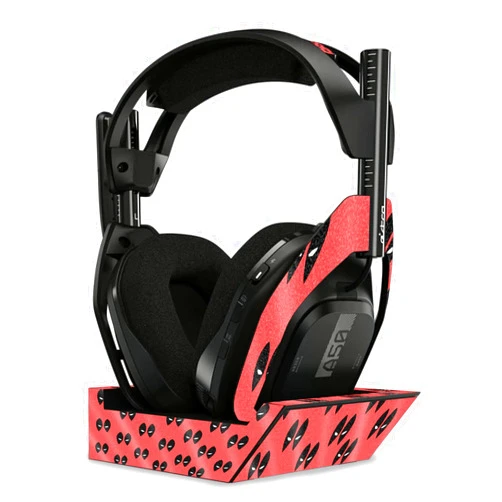 MIGHTY SKINS MightySkins Glossy Glitter Skin Compatible with Astro A50 Wireless Headphones + Base Station (Gen 4) - Dead Eyes Pool | Protective, Durable High-Gloss Glitter Finish | Easy to Apply | Made in The USA