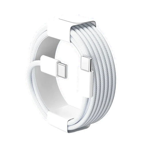 DTOL USB C to USB C Cable (6.6ft Nylon Braided), 60W/45W/36W/30W/20W/18W Fast Charging, Compatible with iPhone16/iPad/MacBook, Samsung and More