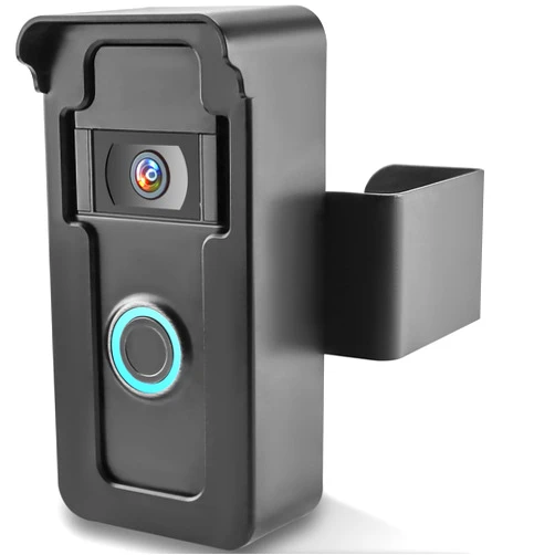 ROMON Anti-Theft Doorbell Door Mount for Ring Video Doorbell Wireless Camera 4/3/3 Plus/2/1/(2020 Release) No Drill for Houses, Apartments, Rentals
