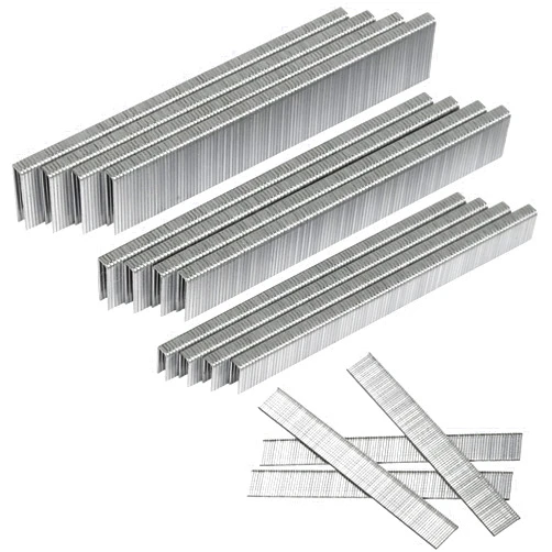 SITLDY 18 Gauge 1600-Count, 1/4 Inch Narrow Crown Staples (1/2