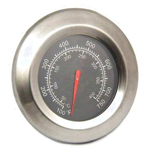 Criditpid BBQ-Element Grill Thermometer Temperature Gauge Replacement Parts for Master Forge BG179A, MFA350CNP, Temp Gauge Heat Indicator for Outdoor Gourmet FSOGBG3002, Backyard Grill and Other Grill Model.