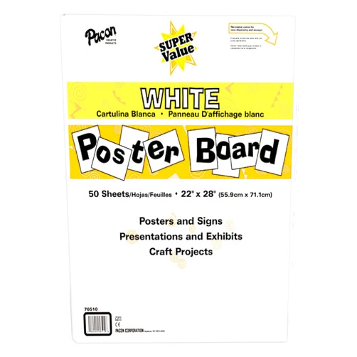 Pacon Super Value Poster Board, 22