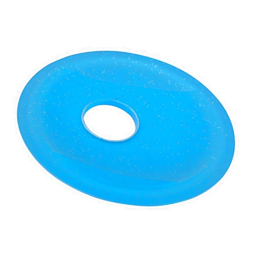 Renovators Supply Manufacturing Glass Plate Waterfall Faucet Replacement Blue Blink | Renovator's Supply