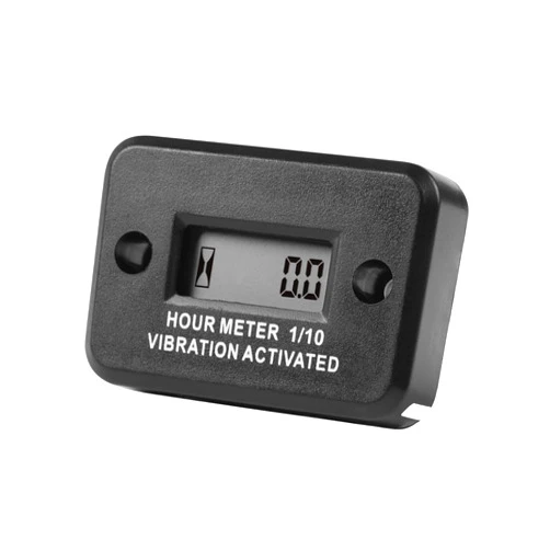 Runleader Digital Wireless Vibration Activated Hour Meter,TOT Hours Record,Waterproof Design,Applicable to All Types of Lawn Mower Generator Compressor Motorcycle Dirtbike Outboard Motor Boat etc.