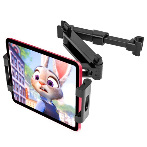 LEGLO Holder for Car Universal Phone Mount Car Tablet Holder - Black Car Phone Holder Mount iPad Car Holder Back Seat Switch Head Rest Mount - Adjustable Tablet Holder for Car Tablet Car Mount 5