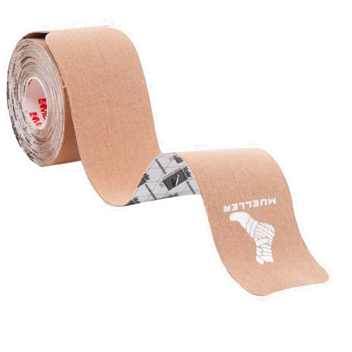 Mueller Sports Medicine Typhoon Kinesiology Therapeutic Tape, Quality Athletic Tape, Latex Free, 20 Pre-Cut I-Strips, 2