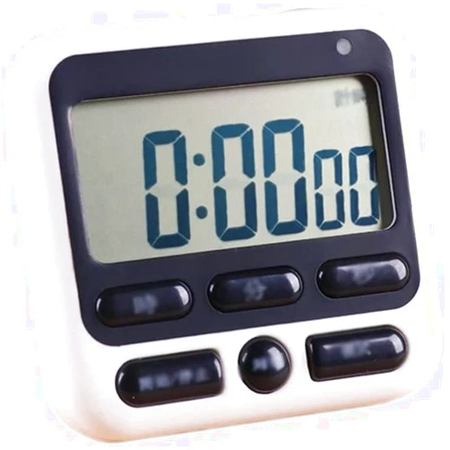 NOYOTA Digital Kitchen Timer,Premium Loud Beeper.Student Exam Mute Multi-function Kitchen Countdown Stopwatch Electronic Timer,Black Blue Green Pink s (Color : Pink) (Color : Black)