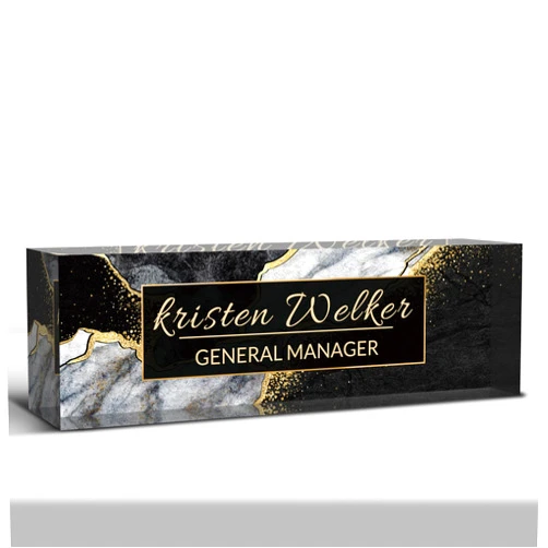 KOPPIE Desk Name Plate Personalized, Custom Name Plate for Desk,Teacher Appreciation Gifts,Customize Office Gifts for Boss, Nurse, Teacher, Employee, Coworkers