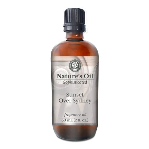 Nature's Oil Sunset Over Sydney (Our Version) Fragrance Oil (60ml) for Cologne, Beard Oil, Diffusers, Soap Making, Candles, Lotion, Home Scents, Linen Spray, Bath Bombs