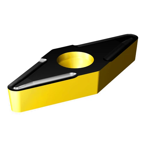 Sandvik Coromant (SANF) Sandvik Coromant, VBMT 2(1.5)1-UF 4315, CoroTurn 107 Insert for Turning, Carbide, Diamond 35°, Neutral Cut, 4315 Grade, Ti(C,N)+Al2O3+TiN, Inveio™ Coating Technology (Pack of 10)
