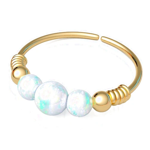 LAOPAZ Helix Opal Ear Ring