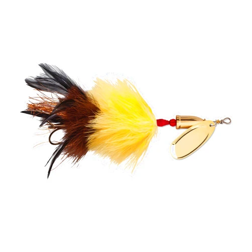 Blue Fox Vibrax Super BOU Single 6 Yellow Black