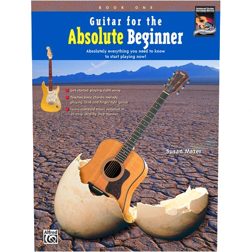 Susan Mazer Guitar for the Absolute Beginner, Book 1 (Absolute Beginner Series, Bk 1)