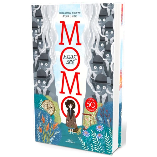 Michael Ende,Ayesha L. Rubio Momo (Edición ilustrada) / Momo (Illustrated Edition) (Colección Alfaguara Clásicos) (Spanish Edition)