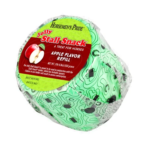 Horsemen's Pride Treat Refill for Stall Snack Holder Apple
