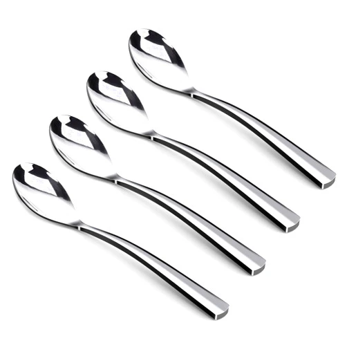 GLAMFIELDS Coffee Spoons,4-Piece GLAMFIELDS Teaspoons with a Long Handle, 6.1