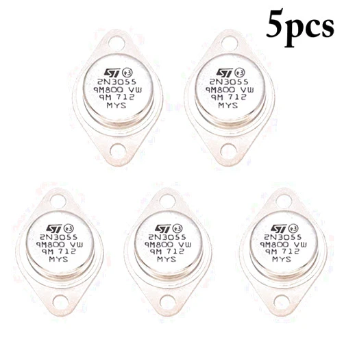 Gump's grocery 5PCS 2N3055 to-3 15A 60V NPN Power Transistor