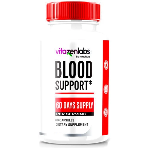 NutraRize Vitazenlabs Blood Support Plus, Maximum Strength Formula to Maintain Healthy Levels, All-Natural Formula to Support Overall Health and Wellness, Vitazen Labs Pastillas Reviews (60 Capsules)