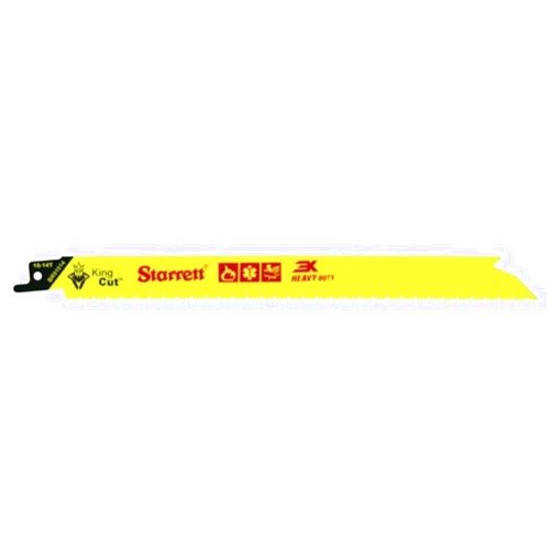 Starrett Bi-Metal King Cut Fire Rescue and Demolition Reciprocating Saw Blade - 9