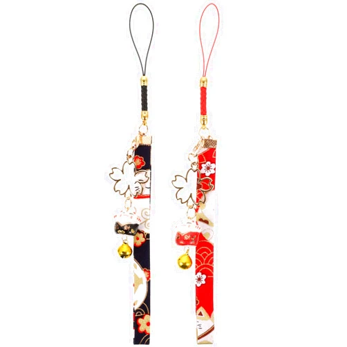 Tofficu 2pcs Phone Charms Strap, Fengshui Fortune Lucky Cat Keychain, Kawaii Phone Charm, Cute Keychain Accessories for Hanbag Backpack Wallet Camera Keychain Pendant