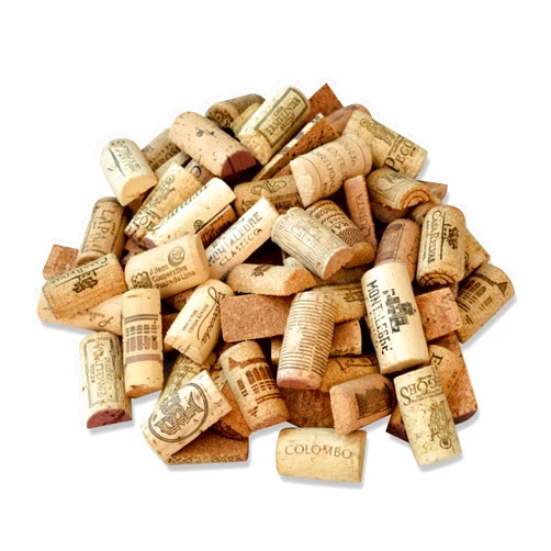 Allincork 1000 Used Halves of Corks Assorted - The best Halves of Corks from Europe - Different vineyard, hallmarks, and size - Pre-cut Wine Corks. Perfect for Handmade Memo Boards