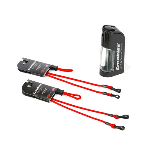 Croakies Terra Spec Cords Adjustable Sport Eyewear Retainer (Two-Pack)