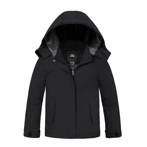 ZSHOW Girls' Waterproof Ski Jacket Warm Winter Coat Thicken Quilted Fleece Lined Parka