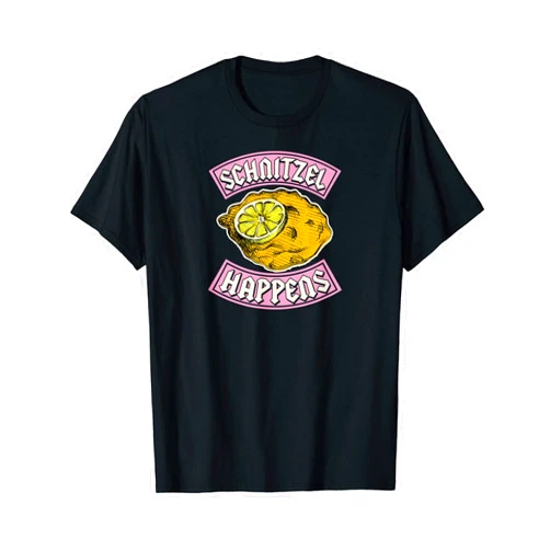 Funny German Pride Oktoberfest Festival Supply Kit Schnitzel Happens Funny German Pride Joke Oktoberfest Party T-Shirt