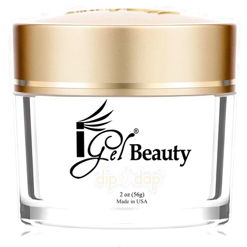 IGel Beauty iGel - 100% Pure Nail Acrylic/ Dipping Powder - Dip & Dap Collection (DD164 - Winter White)