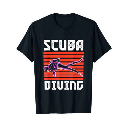 Scuba Diving Gifts for Diver by DIMMERCH Scuba Diving Diver Dive T-Shirt