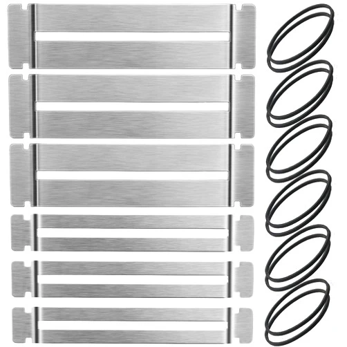 Boao 3 Sets Guitar Fret Protector Fingerboard Guards Stainless Steel Fretboard Protector Bass Guitar Fret Guards for Dressing and Polishing Frets Guitar Tool Luthier Tool Fret Polishing Kit