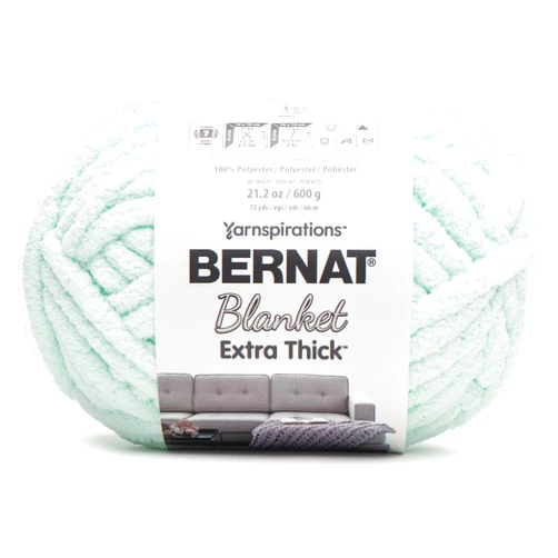Spinrite Bernat Blanket Extra Thick 600g-Ice