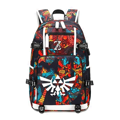GO2COSY Anime Game Backpack Daypack Student Bag School Bag Bookbag Shoulder Bag