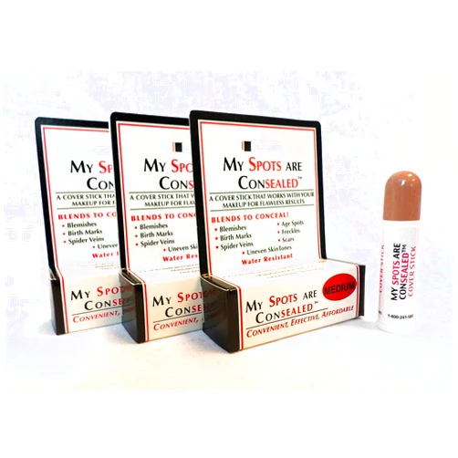 CSI Brands My Spots are Consealed Concealer - 0.17oz./5ml each - 3 Pack - MEDIUM