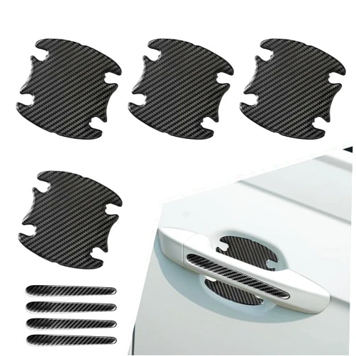 Dawfall Pack-8 Car Door Handle Door Bowl Sticker, 3.2