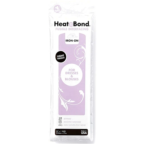 HeatnBond Q3336 Non-Woven Fusible Light Weight White 20