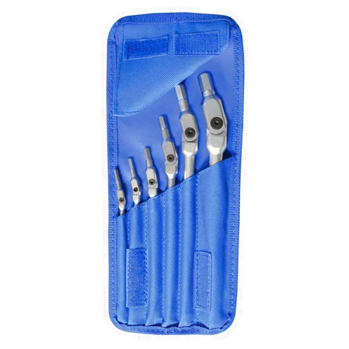 Bondhus K10 HEX-PRO Pivot Head Wrench Set,Incl Sizes: 3, 4, 5, 6, 8 & 10mm 6PC,